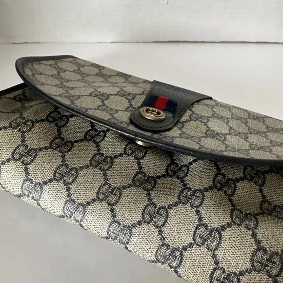 ✋🛑PRICE DROP ✋🛑Authentic Gucci Leather Clutch Crossbody/Shoulder Bag Gucci. - Picture 14 of 17